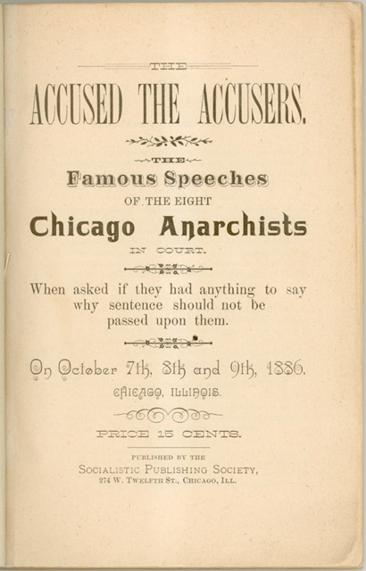 Accused the Accusers, Title Page