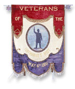Banner of the Veterans of the Haymarket Riot, May 4, 1886