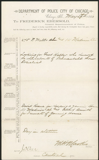 Chicago Police Department Report