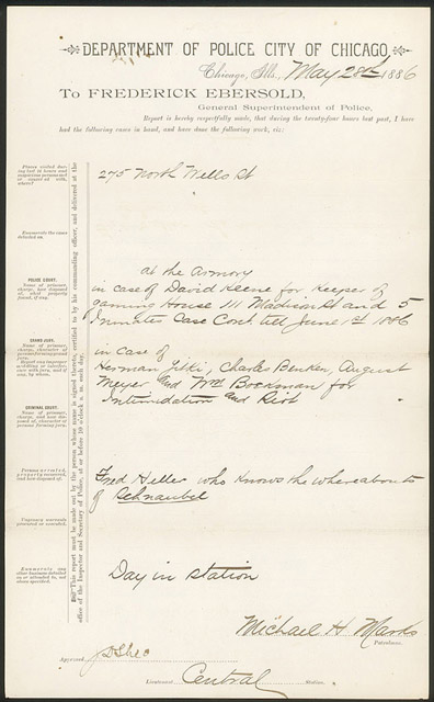 Chicago Police Department Report