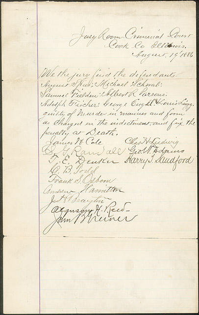 Guilty Verdict and Sentence