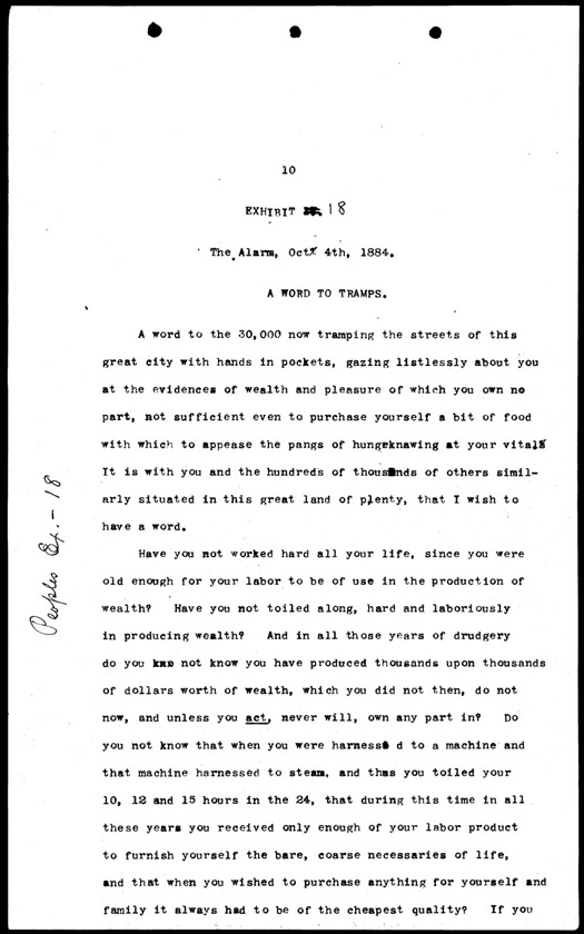 People's Exhibit 18, Page 1