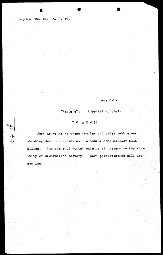 People's Exhibit 64A