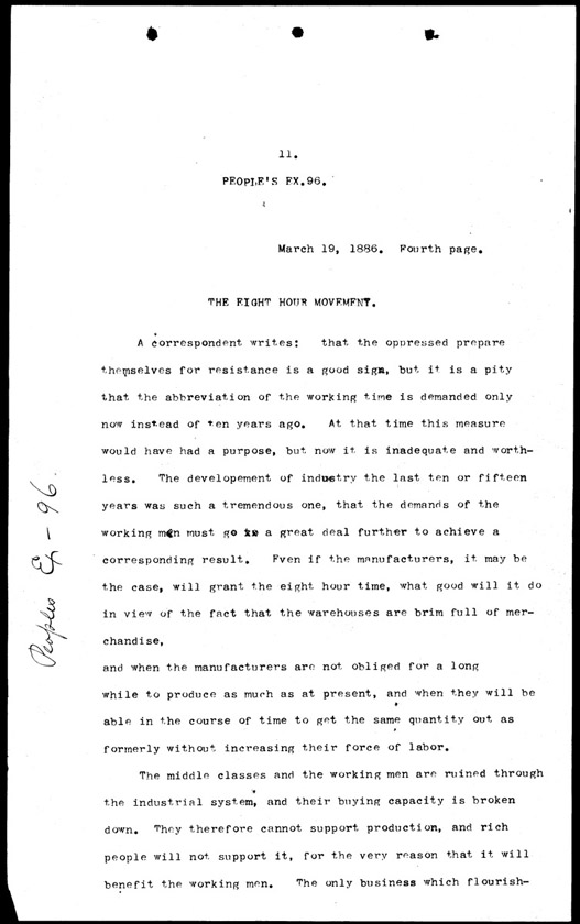 People's Exhibit 96, Page 1