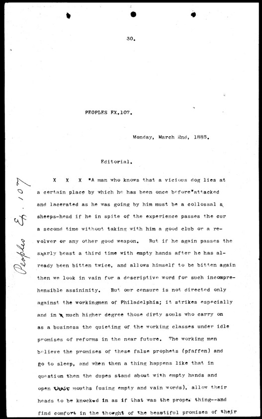 People's Exhibit 107, Page 1